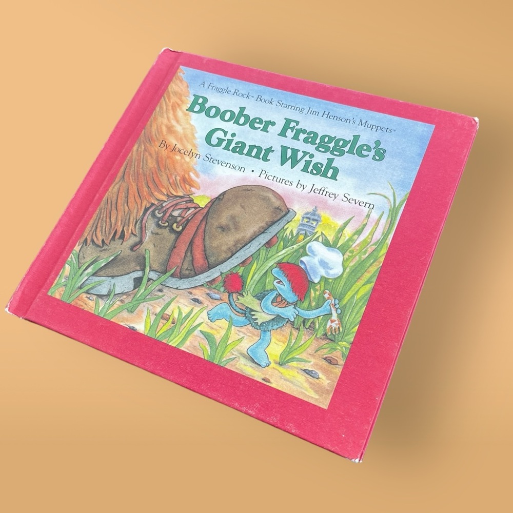 Fraggle rock vtg book